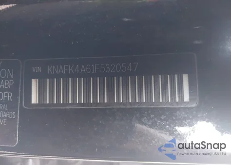 2015 Kia Forte Lx из США, поврежденный, VIN KNAFK4A61F5320547